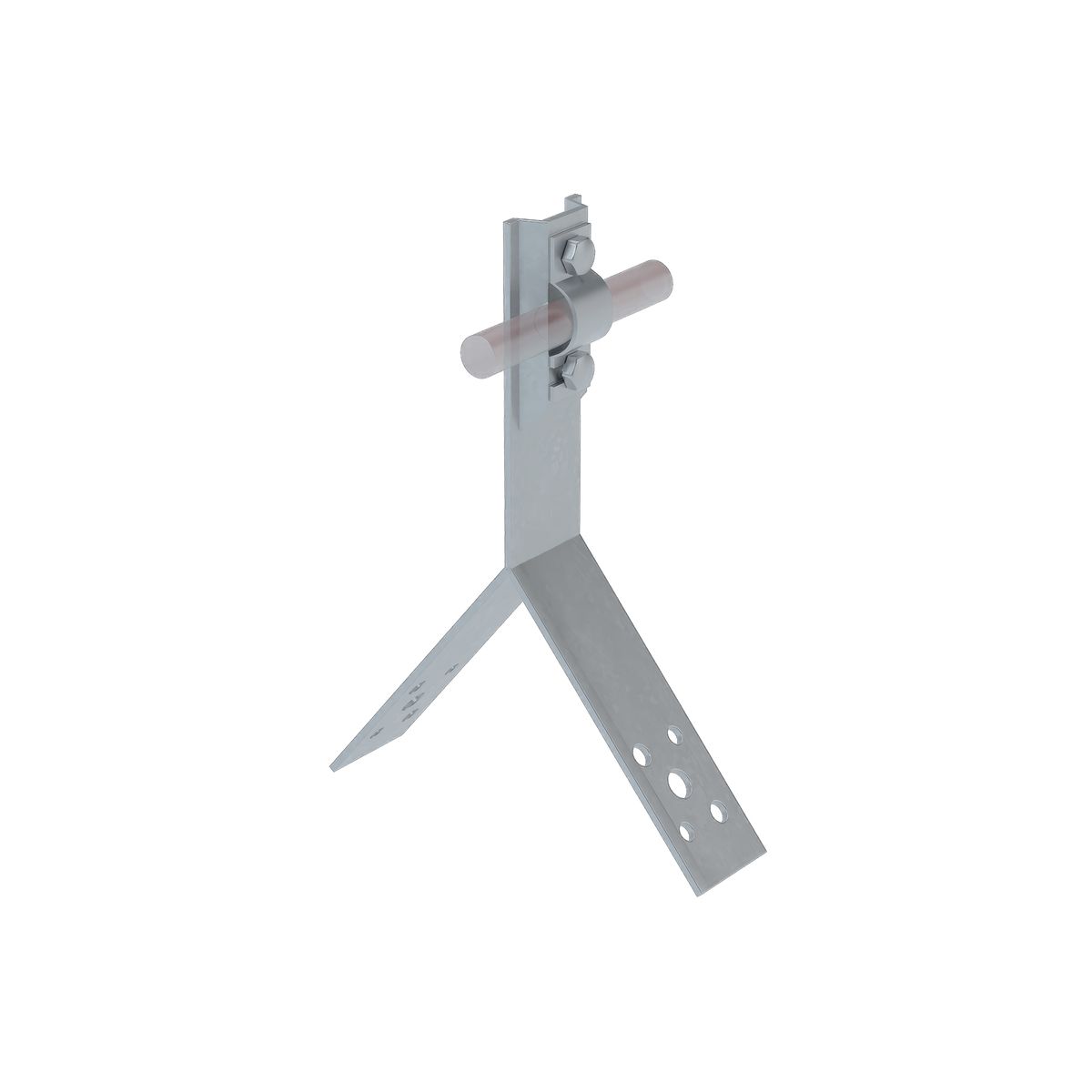 Держатель молниезащиты KDB-H80-D5-10 INOX304 MA0090