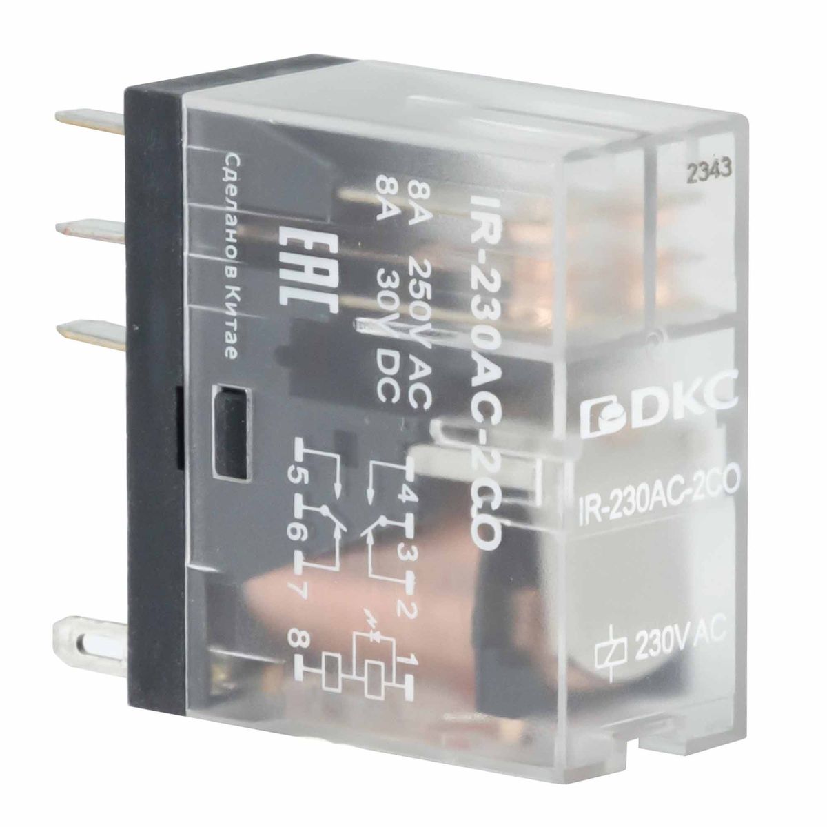 Реле промышленное  IR-12AC-2CO