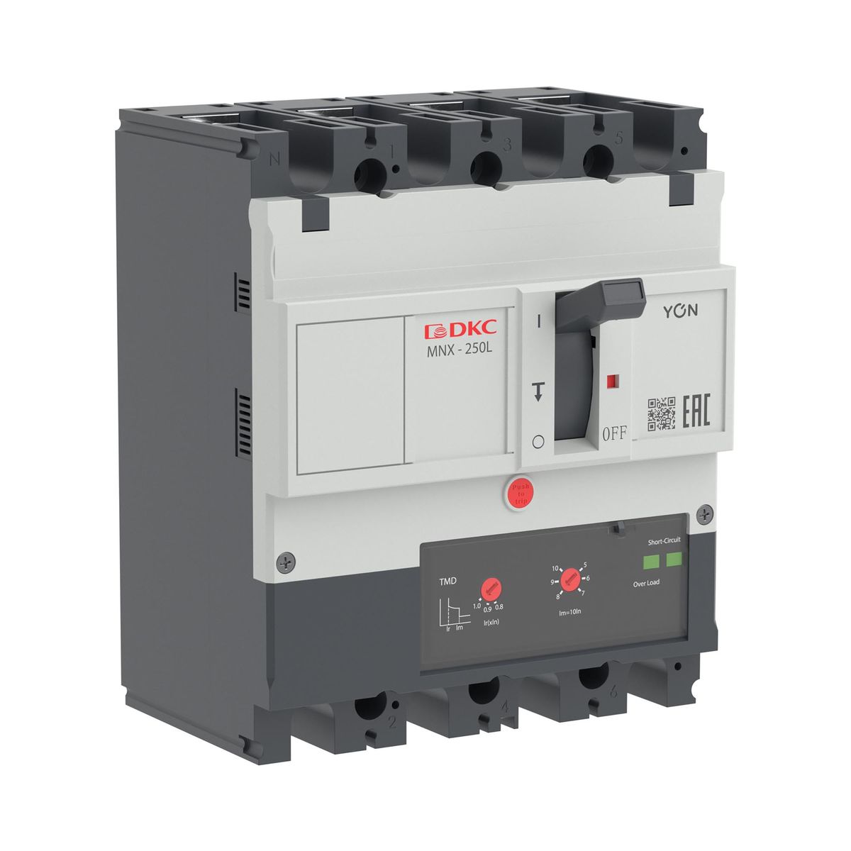 Выключатель автоматический  MNX250L4PTMD0200