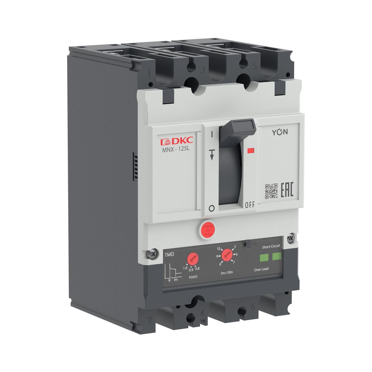 Выключатель автоматический  MNX125L3PTMD0100
