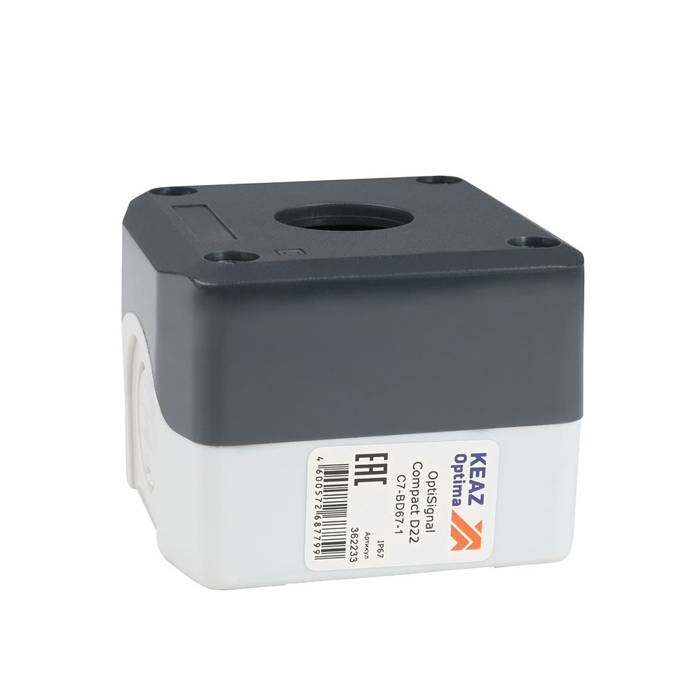 Корпус кнопочного поста OptiSignal Compact D22 С7-BD67-1 362233