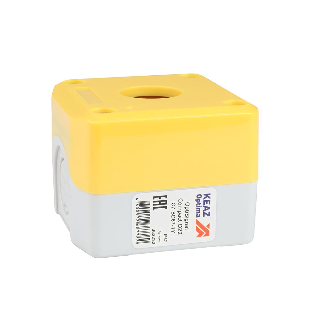 Корпус кнопочного поста OptiSignal Compact D22 С7-BD67-1Y 362232