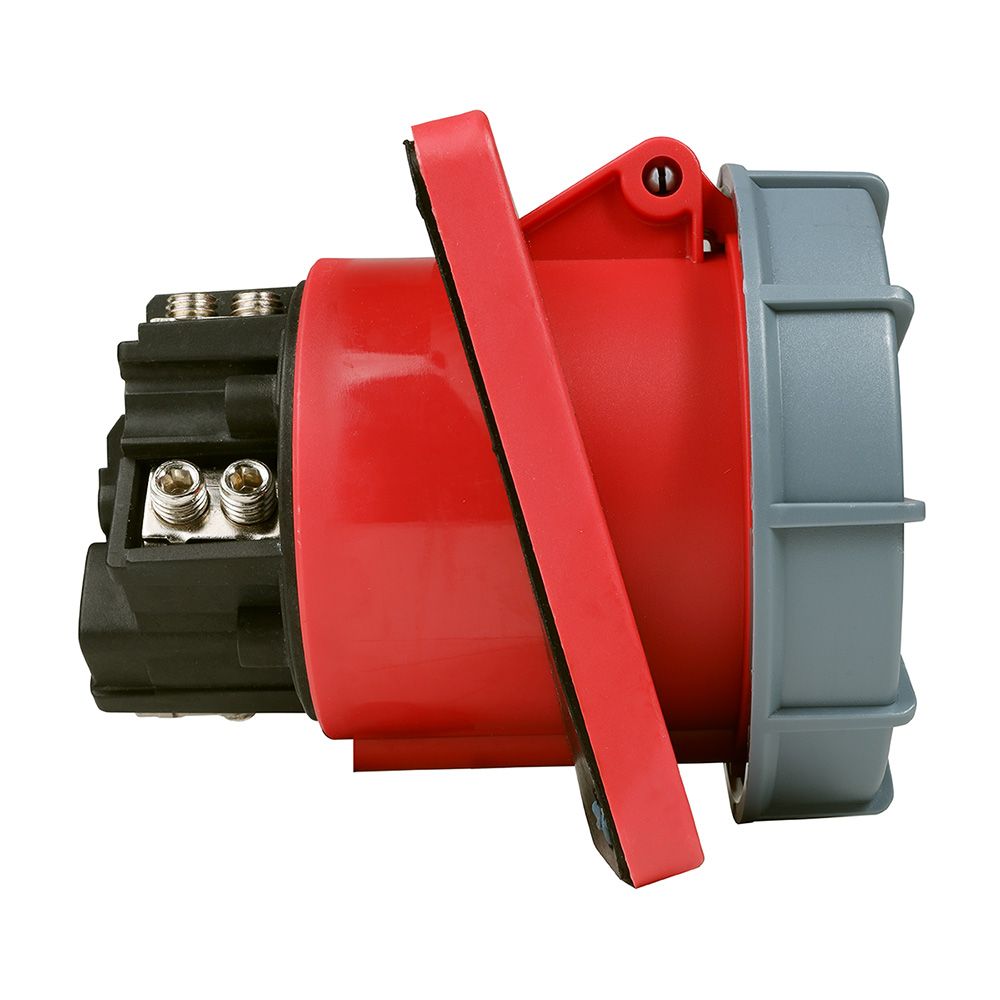 Розетка силовая 445-125А-6h-380AC-3P+PE+N-IP67 332745