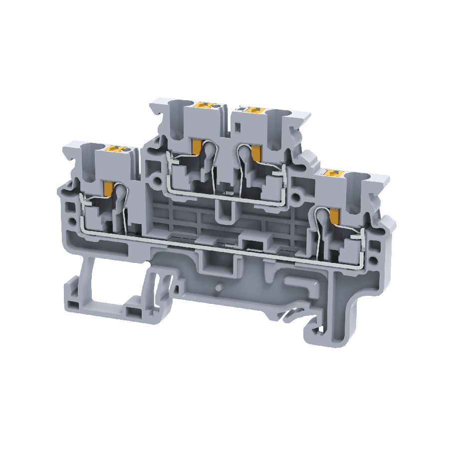 Клемма OptiClip CPDL-2,5-2L-I-серый 331862