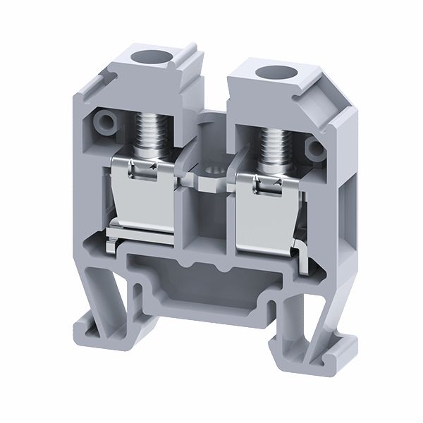 Клемма проходная OptiClip CMT-4-I-32A-(0,2-4)-серый 331803