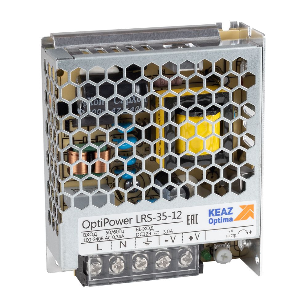 Блок питания OptiPower LRS 35-12 3A 328864