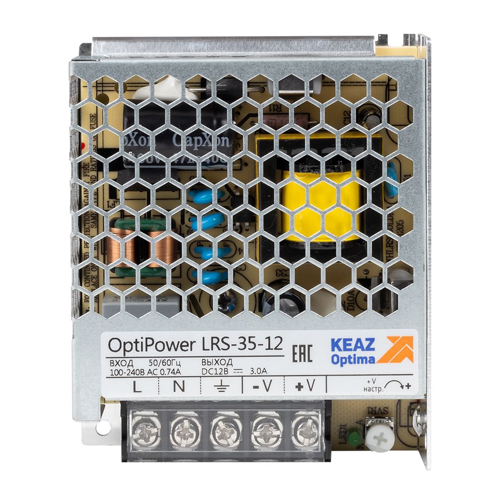 Блок питания OptiPower LRS 35-12 3A 328864