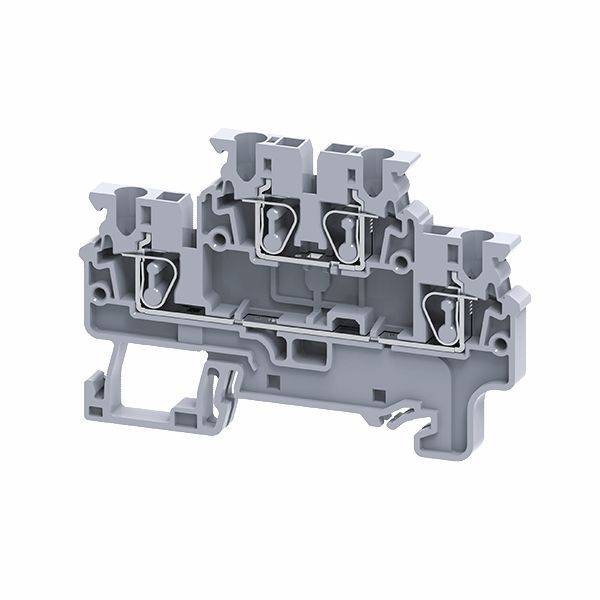 Клемма пружинная OptiClip CXDL-2,5-2L-I-серый 289764