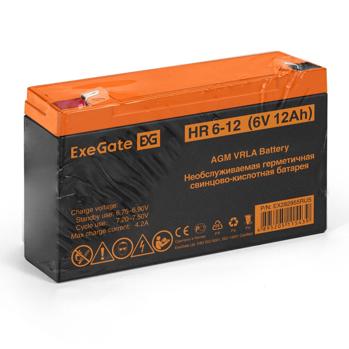 Батарея аккумуляторная HR 6-12 EX282955RUS