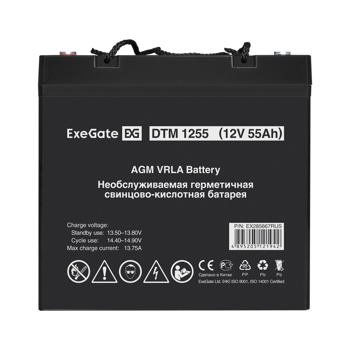 Батарея аккумуляторная DTM 1255 EX285667RUS