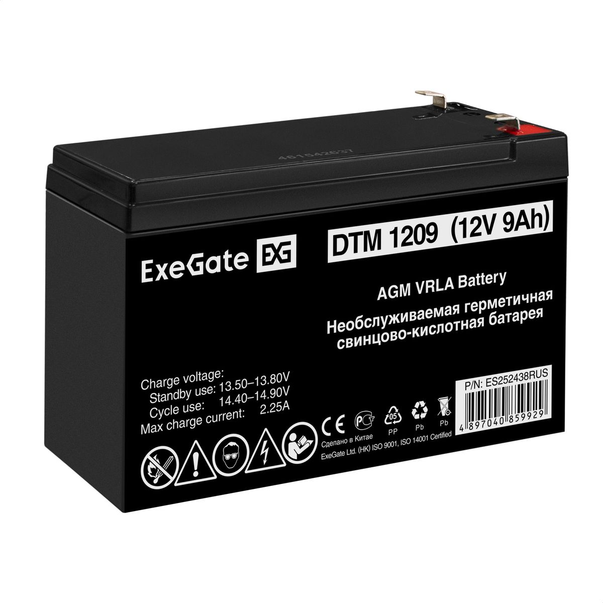 Батарея аккумуляторная DTM 1209 ES252438RUS