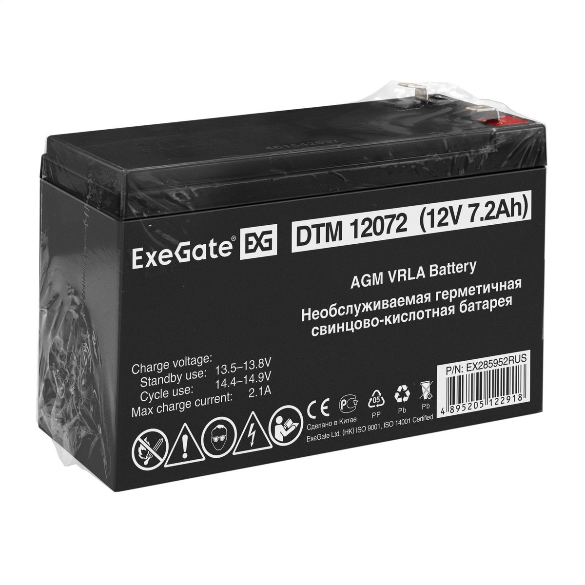 Батарея аккумуляторная DTM 12072 EX285952RUS