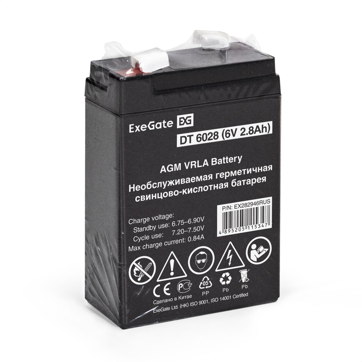 Батарея аккумуляторная DT 6028 EX282946RUS