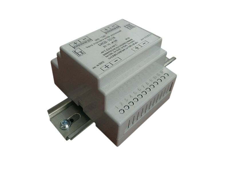 Барьер искрозащиты БИСШ-2DIN 