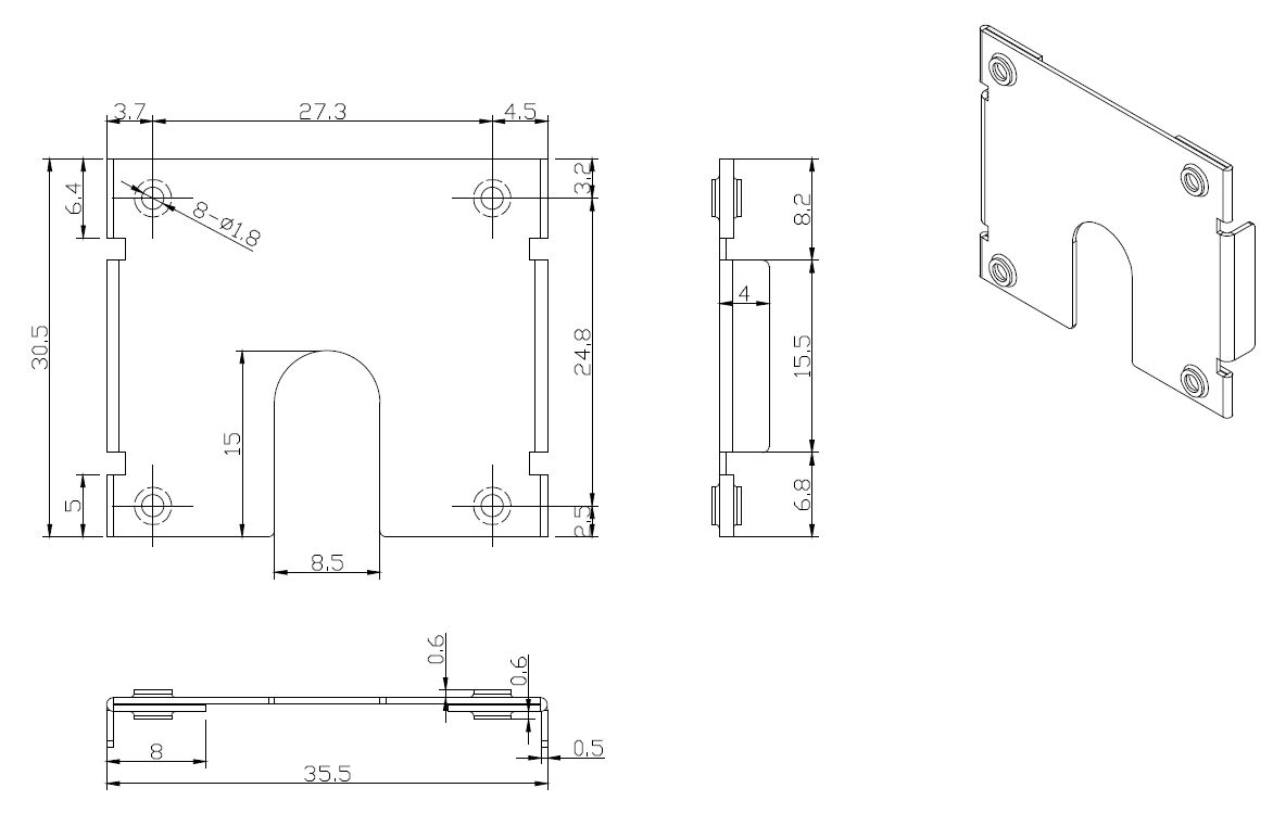 Пластина заземляющая UI-GW 4816670010040