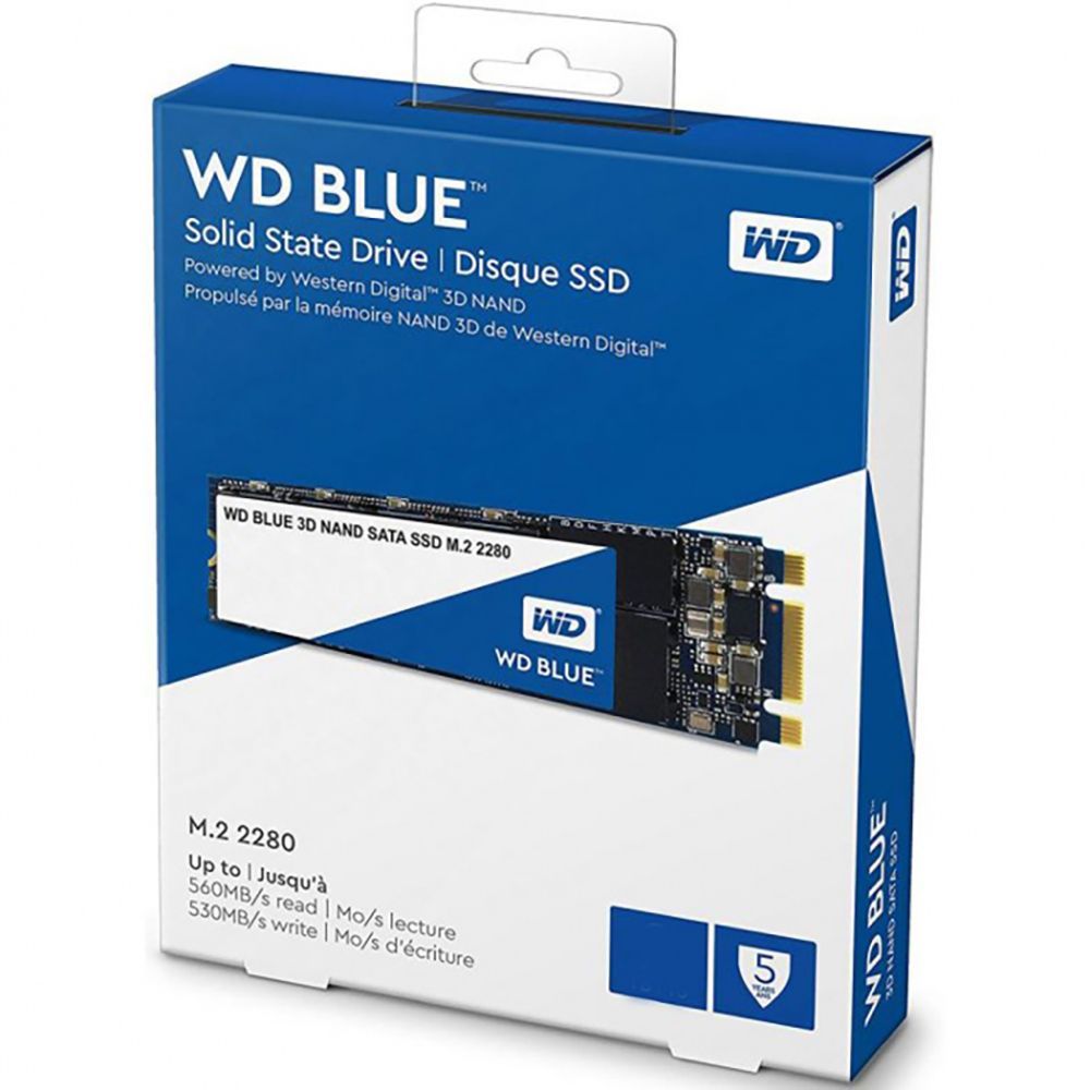 Накопитель твердотельный WDS500G2B0B 