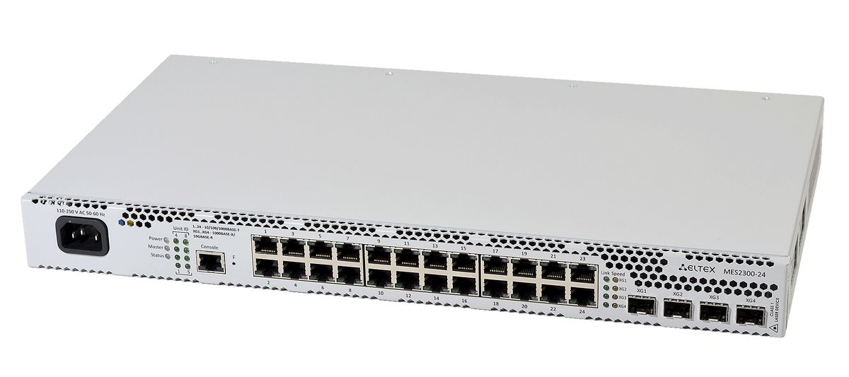 Коммутатор доступа  MES2300-24_DC
