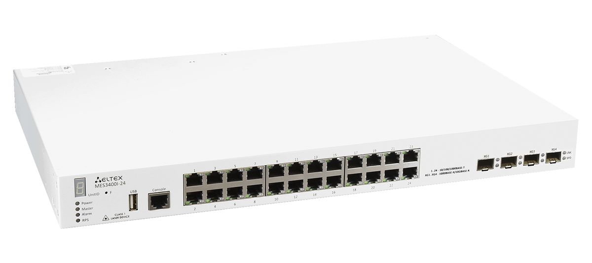 Коммутатор промышленный  MES3400I-24