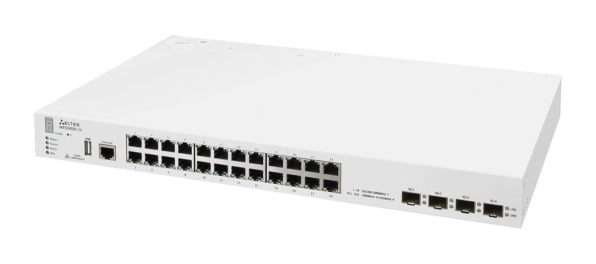 Коммутатор промышленный  MES3400I-24