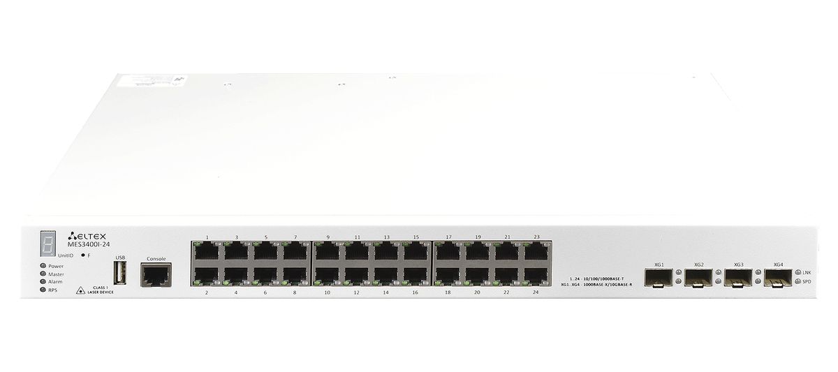 Коммутатор промышленный  MES3400I-24