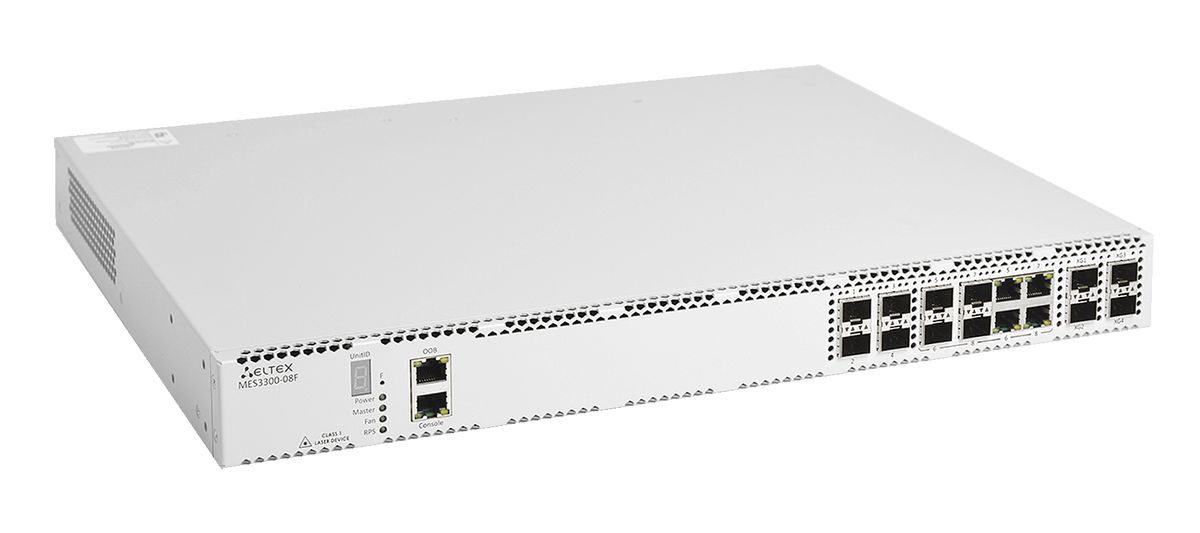 Коммутатор  MES3300-08F