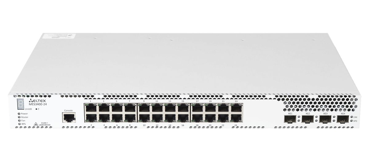 Коммутатор агрегации  MES3400-24