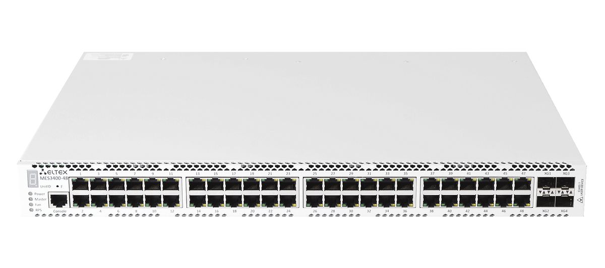 Коммутатор агрегации  MES3400-48