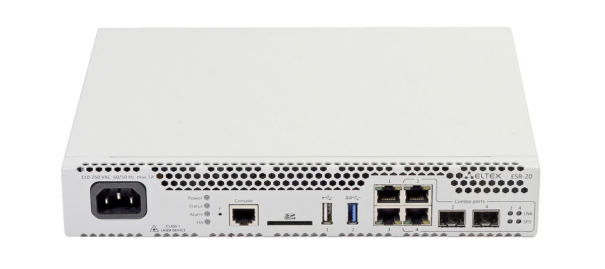 Маршрутизатор  ESR-20 FSTEC