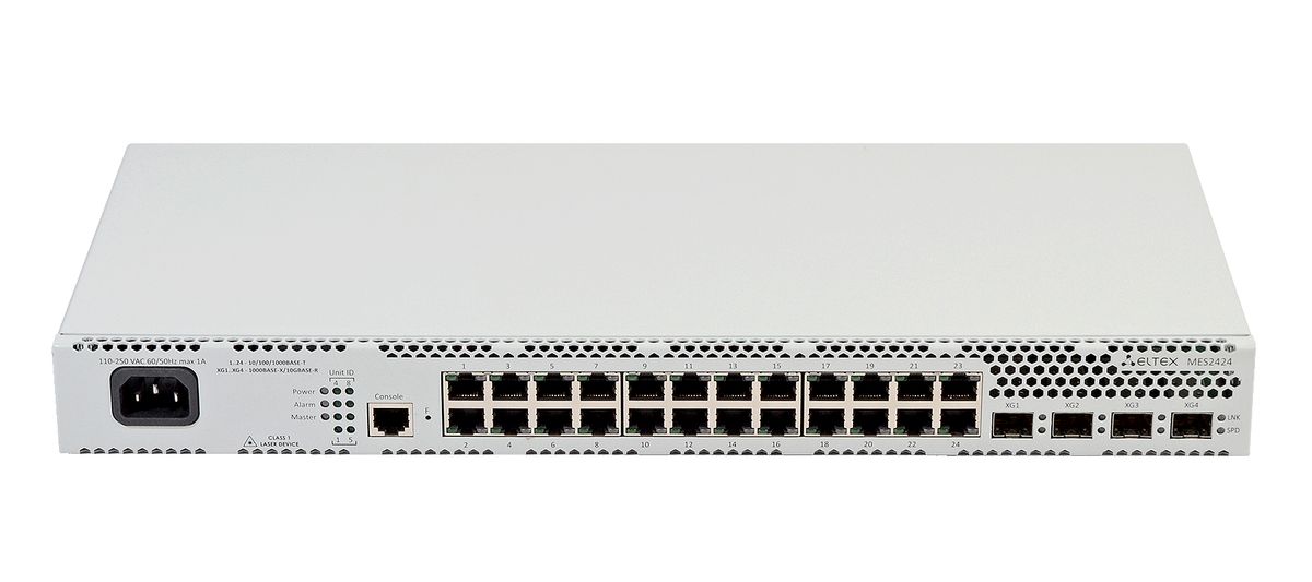 Коммутатор  MES2424 DC