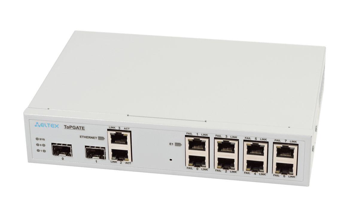 Мультиплексор  ToPGATE-8E1-2FG