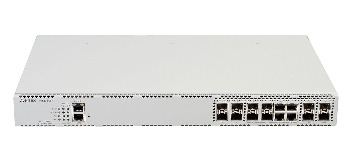 Коммутатор агрегации  MES3308F
