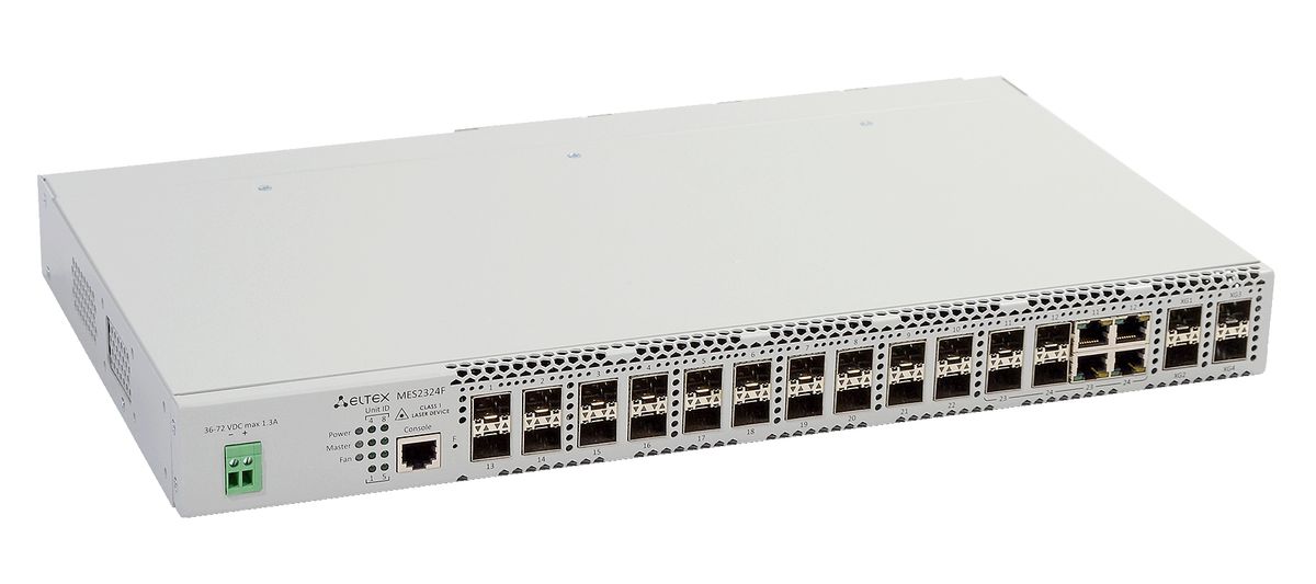 Коммутатор агрегации  MES2324F_DC