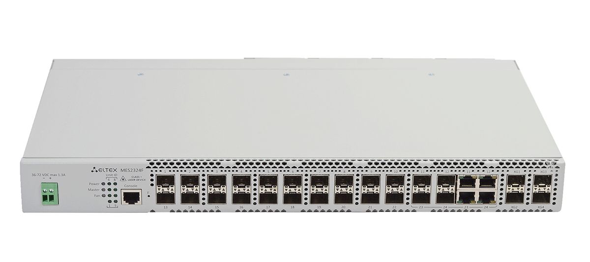 Коммутатор агрегации  MES2324F_DC