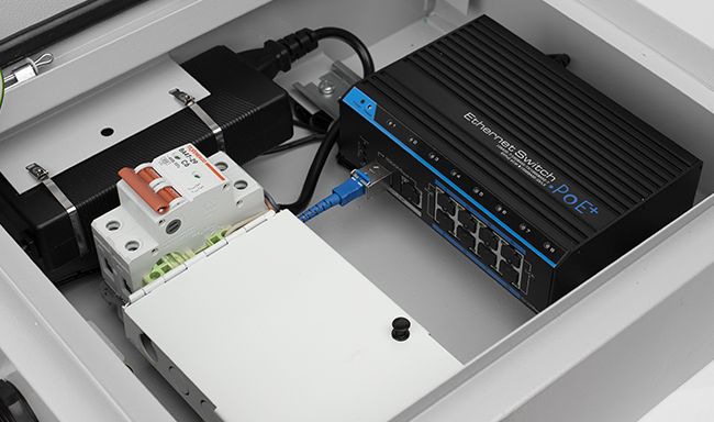 Коммутатор B-431-8P1F 