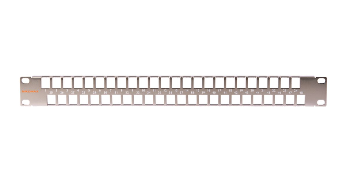 Патч-панель  NMC-RP48-BLANK-1U-MT