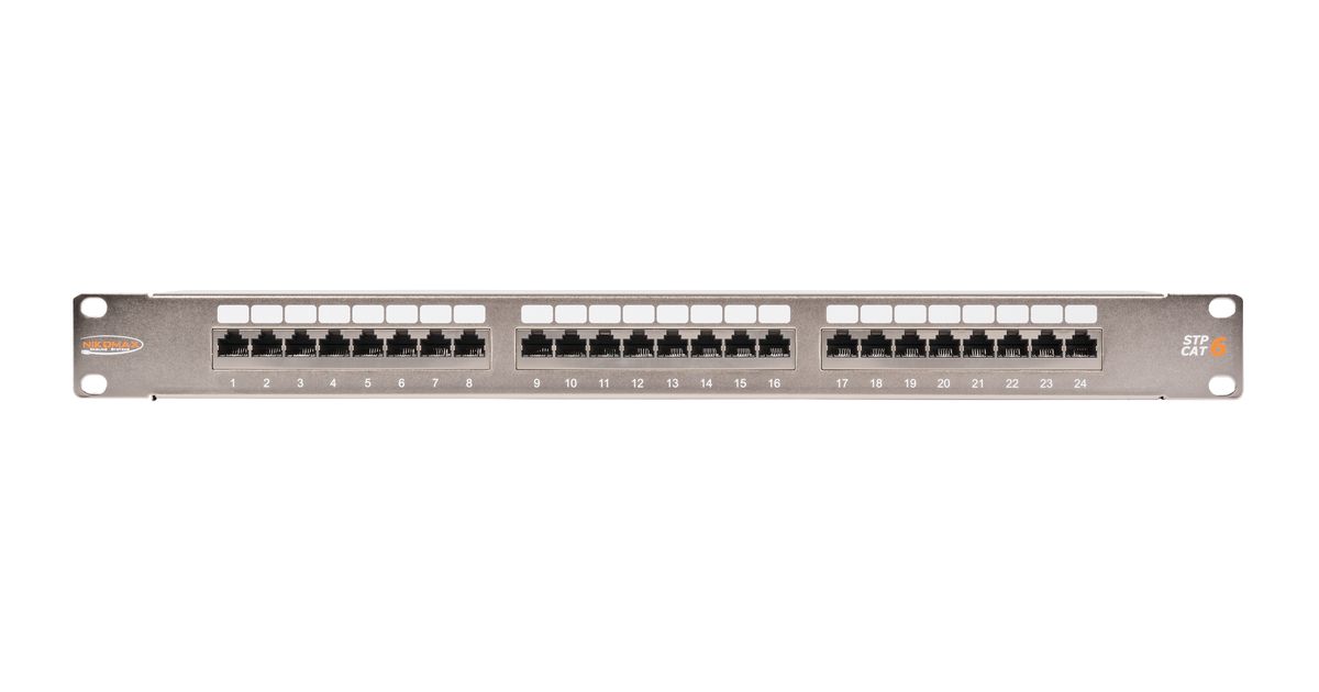 Патч-панель  NMC-RP24SE2-1U-MT