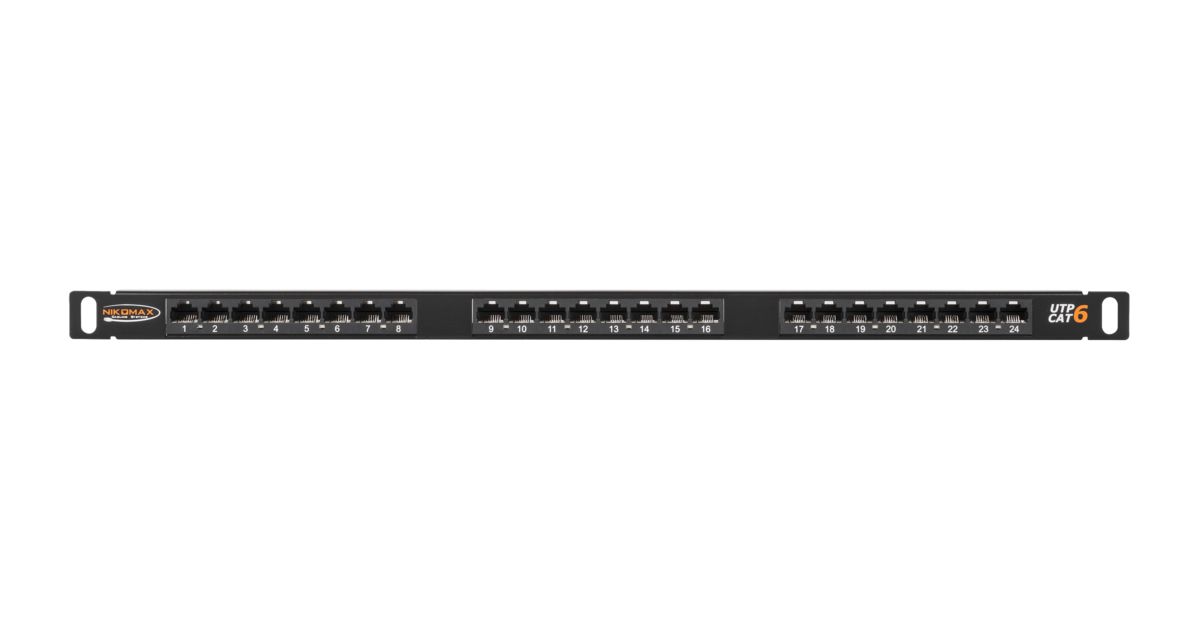 Патч-панель  NMC-RP24UE2-HU-BK