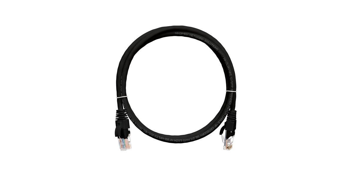 Патч-корд  NMC-PC4UD55B-005-BK