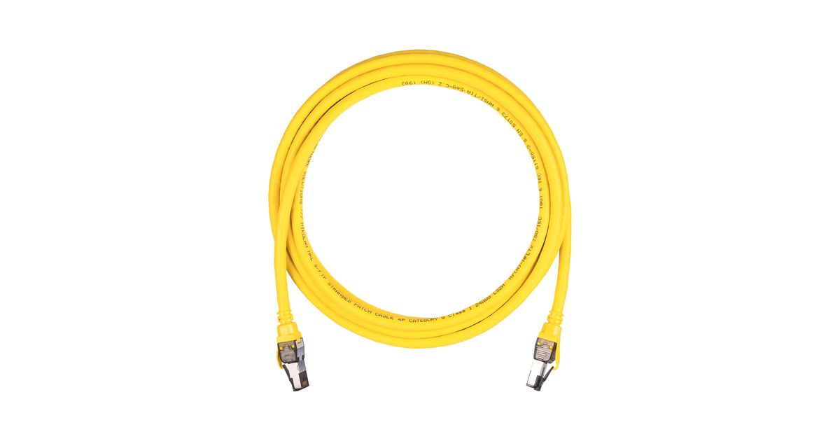 Патч-корд  NMC-PC4SI55B-020-C-YL