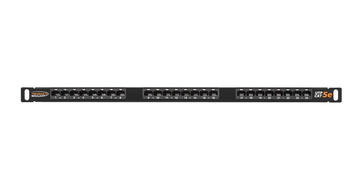 Патч-панель  NMC-RP24UD2-HU-BK