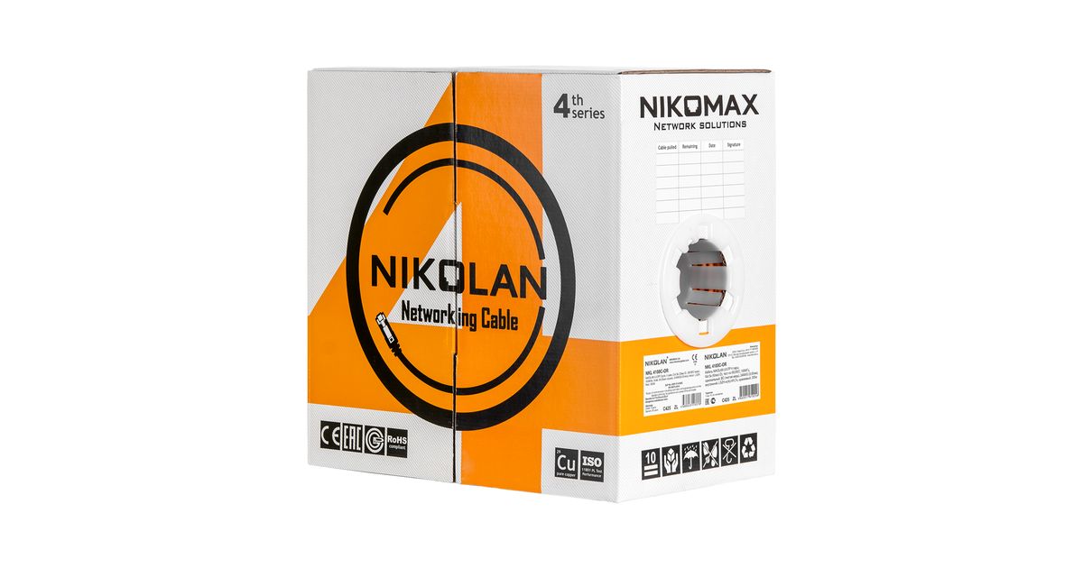 Кабель витая пара  NKL 4200C-OR