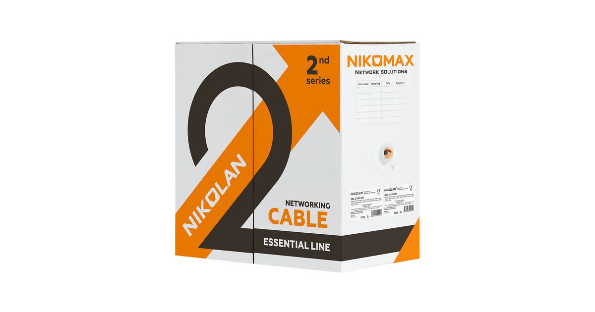 Кабель витая пара  NKL 2700B-BK
