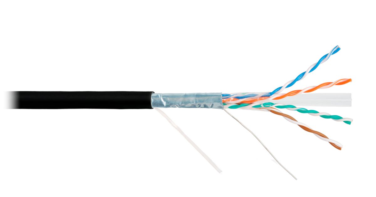 Кабель витая пара  NKL 4240C-BK