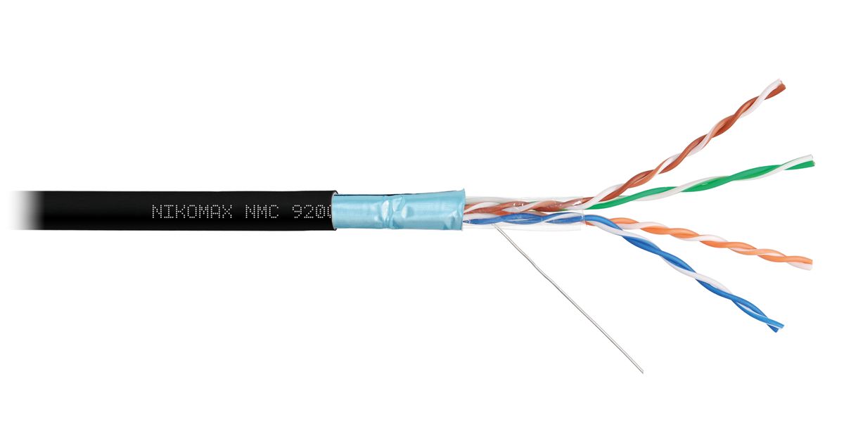 Кабель витая пара  NMC 9200C-BK