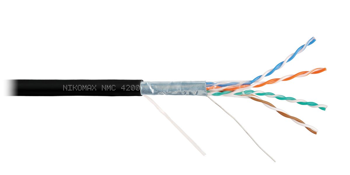 Кабель витая пара  NMC 4200C-BK