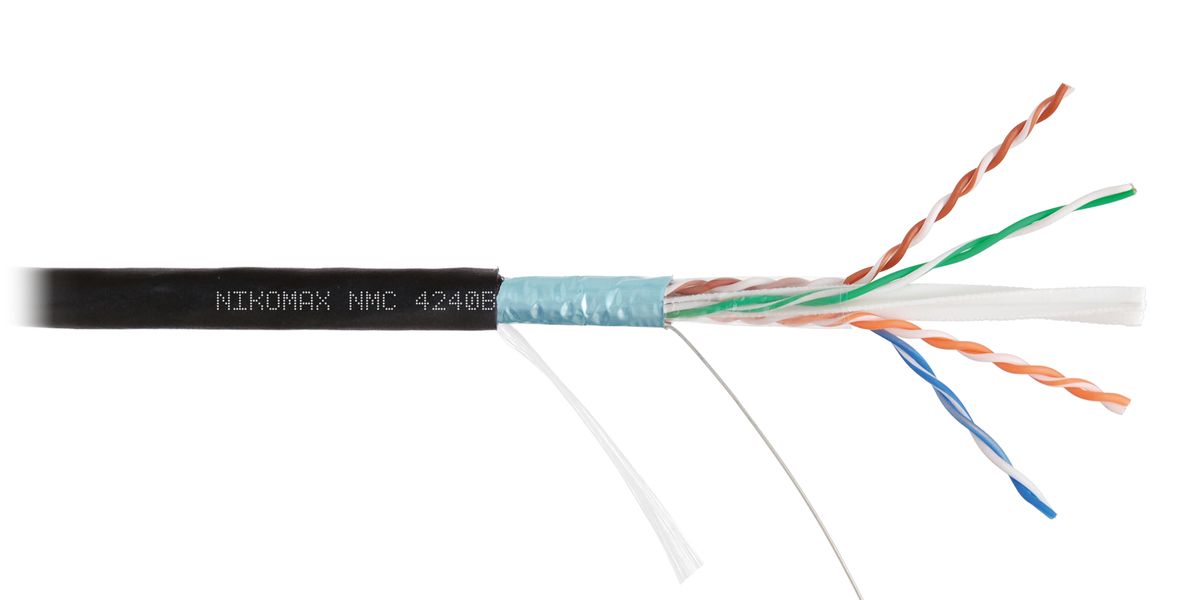 Кабель витая пара  NMC 4240B-BK