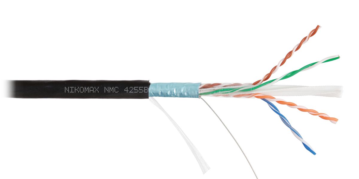Кабель витая пара  NMC 4255B-BK