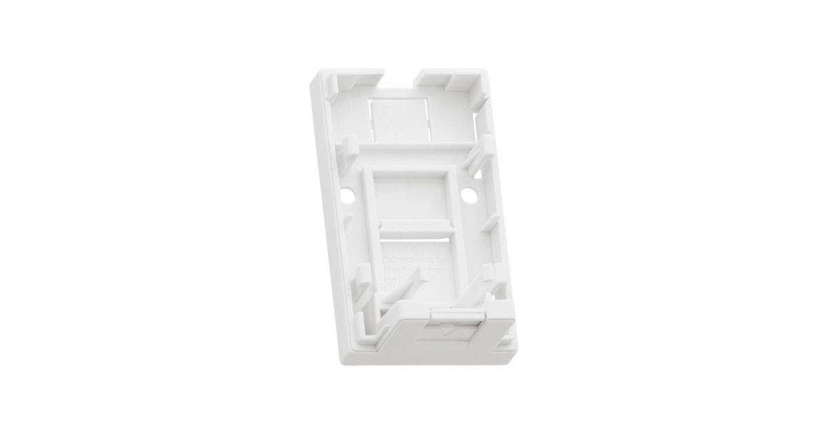 Корпус розетки  NMC-MB1P-ST-WT