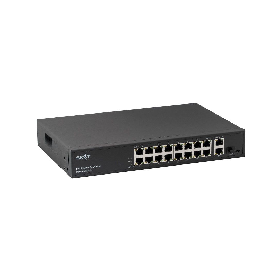 Коммутатор SKAT PoE-16E-2G-1S 4075