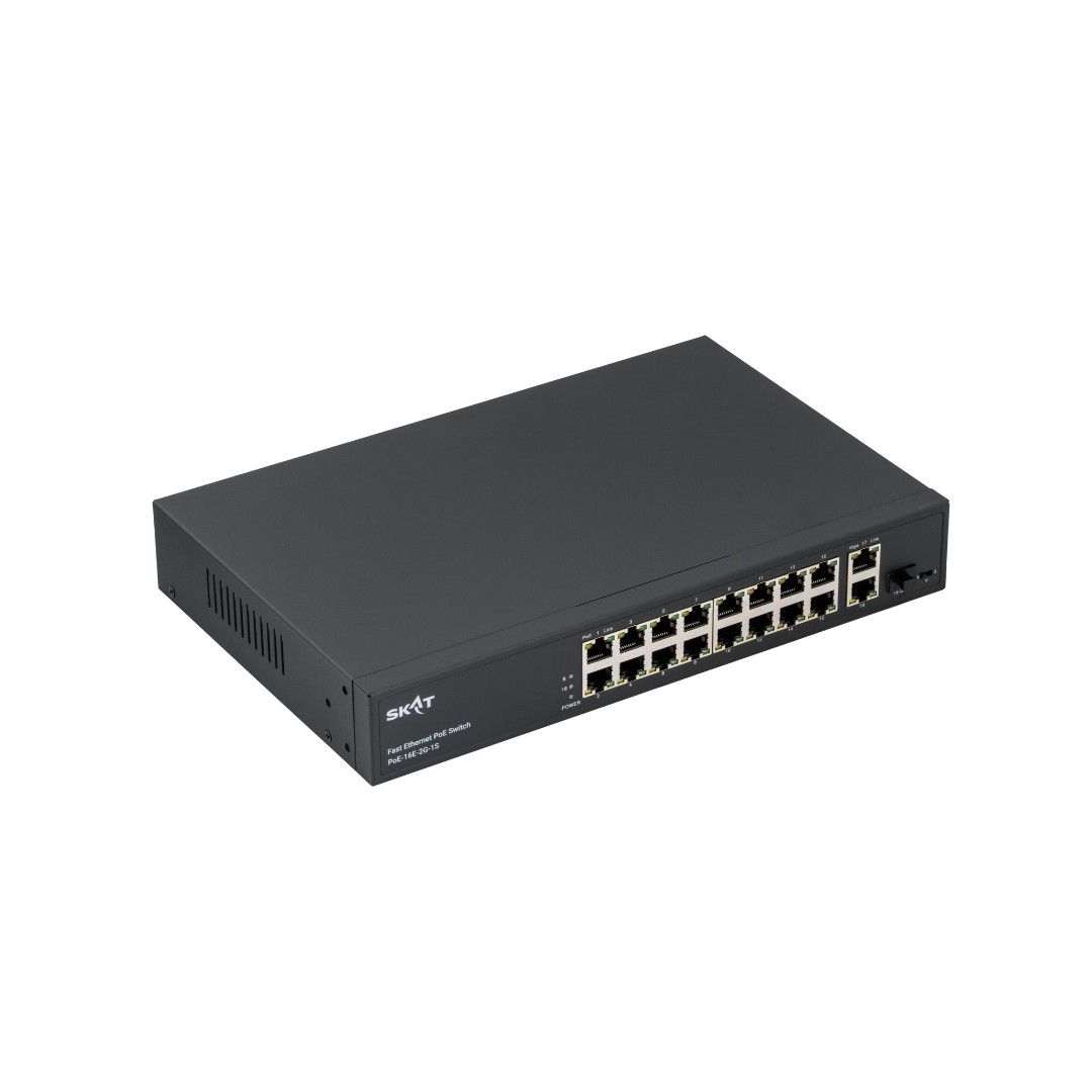 Коммутатор SKAT PoE-16E-2G-1S 4075